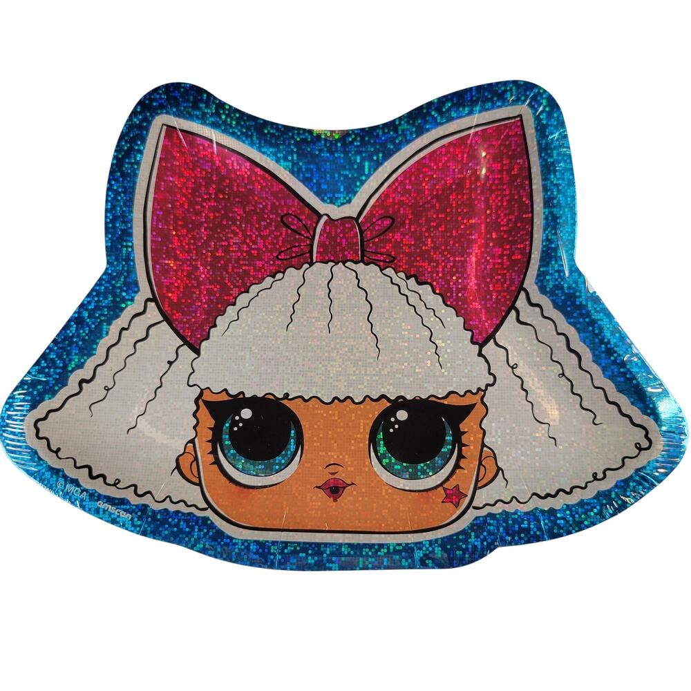 LOL Surprise 7" Plates Party Supplies Girls Birthday 2 packs of 8, 16 Total